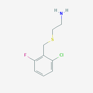 2-(2-Chloro-6-fluorobenzylthio)ethylamine