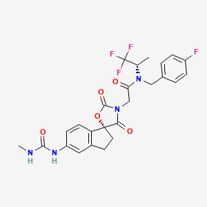 molecular formula C25H24F4N4O5 B605051 A-485 