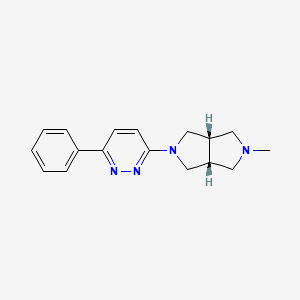 molecular formula C17H20N4 B605053 A-582941 free base CAS No. 848591-90-2