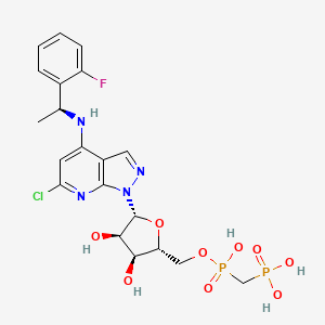 molecular formula C20H24ClFN4O9P2 B605076 AB-680 CAS No. 2105904-82-1