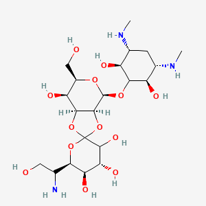 molecular formula C21H39N3O13 B605077 Antibiotic AB 74 CAS No. 59794-19-3