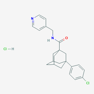 molecular formula C23H26Cl2N2O B605086 ABC-294640 hydrochloride CAS No. 1185157-59-8