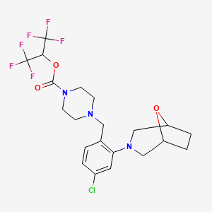 molecular formula C21H24ClF6N3O3 B605091 ABD-1970 CAS No. 2010154-82-0