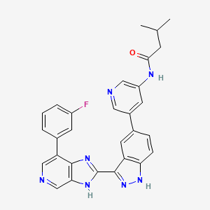molecular formula C29H24FN7O B605178 Adavivint CAS No. 1467093-03-3