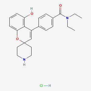 molecular formula C24H29ClN2O3 B605188 ADL-5859 hydrochloride CAS No. 850173-95-4