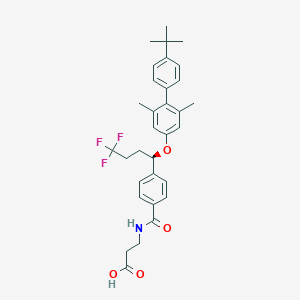 molecular formula C32H36F3NO4 B605191 (+)-Adomeglivant CAS No. 872260-19-0