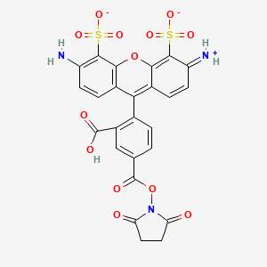 molecular formula C37H46N5O13S2 B605204 AF488 NHS ester 