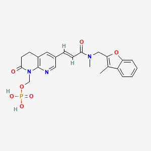 molecular formula C23H24N3O7P B605207 Afabicin CAS No. 1518800-35-5