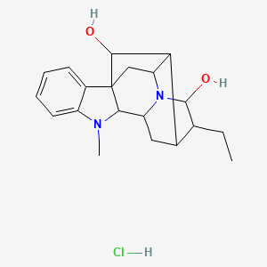 Ajmalan-17(R),21|A-diol hydrochloride