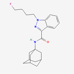 N-(Adamantan-1-yl)-1-(4-fluorobutyl)-1H-indazole-3-carboxamide