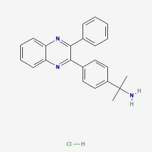 molecular formula C23H22ClN3 B605265 AKT-IN-20 