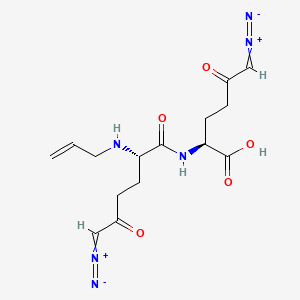 molecular formula C15H20N6O5 B605273 Unii-H2QL5CU7EQ CAS No. 1397-84-8