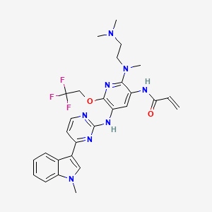 molecular formula C28H31F3N8O2 B605306 Alflutinib CAS No. 1869057-83-9