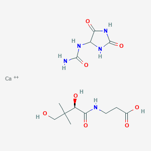 molecular formula C13H23CaN5O82 B605318 Allantoin calcium pantothenate CAS No. 4207-41-4