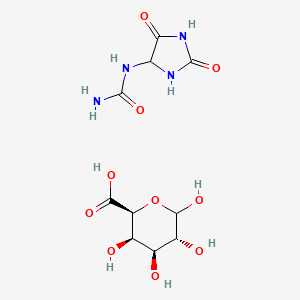 molecular formula C10H16N4O10 B605319 Allantoin Galacturonic Acid CAS No. 5119-24-4