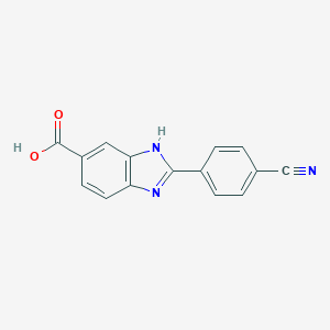 2-(4-Cyanophenyl)-1H-benzo[d]imidazole-6-carboxylic acid