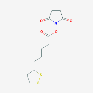 molecular formula C12H17NO4S2 B605334 alpha-lipoic acid-NHS CAS No. 40846-94-4
