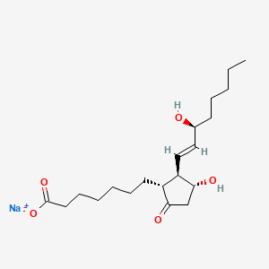 molecular formula C20H33NaO5 B605345 Alprostadil sodium CAS No. 27930-45-6