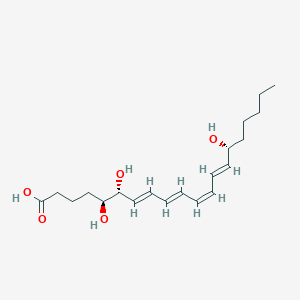 molecular formula C20H32O5 B060535 15(R)-Lipoxin A4 CAS No. 171030-11-8