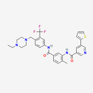 molecular formula C32H32F3N5O2S B605359 ALW-II-41-27 CAS No. 1186206-79-0