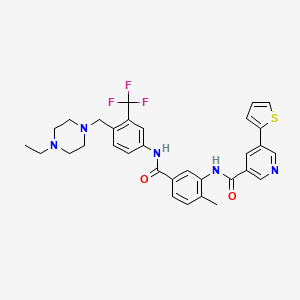 molecular formula C32H32F3N5O2S B605359 Alw-II-41-27 CAS No. 1186206-79-0