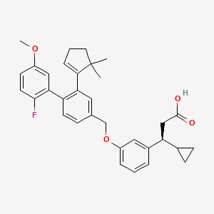 molecular formula C33H35FO4 B605367 AM-1638 CAS No. 1142214-62-7