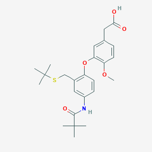 molecular formula C25H33NO5S B605376 AM-461 CAS No. 1203503-64-3