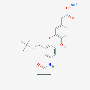 molecular formula C25H32NNaO5S B605377 AM-461 钠 CAS No. 1313757-42-4