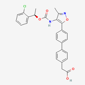 molecular formula C27H23ClN2O5 B605391 AM966 CAS No. 1228690-19-4