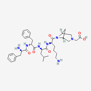 molecular formula C37H53N7O6 B605397 Amdakefalin CAS No. 2253747-71-4