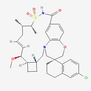molecular formula C33H41ClN2O5S B605400 Tapotoclax CAS No. 1883727-34-1