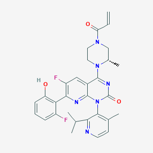 molecular formula C30H30F2N6O3 B605408 Sotorasib CAS No. 2252403-56-6