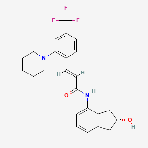 molecular formula C24H25F3N2O2 B605419 AMG8562 CAS No. 1041478-78-7