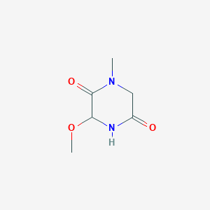 3-Methoxy-1-methylpiperazine-2,5-dione