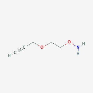 molecular formula C5H9NO2 B605430 Aminooxy-PEG1-propargyl CAS No. 1895922-69-6