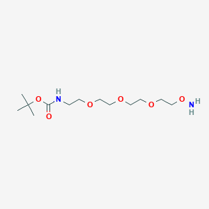 molecular formula C13H28N2O6 B605436 Aminooxy-PEG3-NH-Boc CAS No. 2062663-65-2