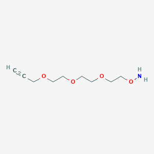 molecular formula C9H17NO4 B605437 Aminooxy-PEG3-Propargyl CAS No. 1807537-27-4