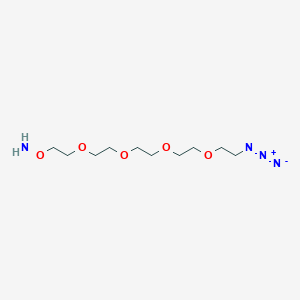 molecular formula C10H22N4O5 B605441 Aminooxy-PEG4-azide CAS No. 2100306-61-2