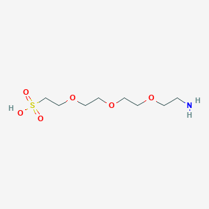 molecular formula C8H19NO6S B605460 氨基-PEG3-磺酸盐酸盐 CAS No. 1817735-43-5