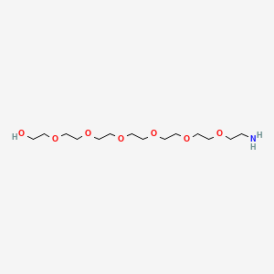 molecular formula C14H31NO7 B605468 Amino-PEG7-alcohol CAS No. 1425973-14-3