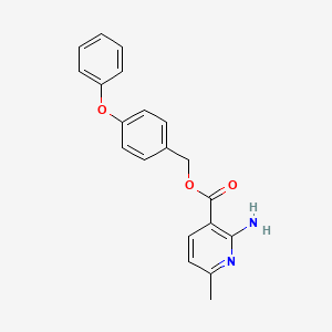 molecular formula C20H18N2O3 B605478 氨基吡啶 CAS No. 1531626-08-0