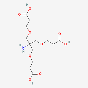 molecular formula C13H23NO9 B605481 Amino-Tri-(carboxyethoxymethyl)-methane 