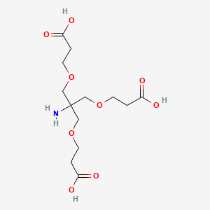 molecular formula C13H23NO9 B605481 Amino-Tri-(carboxyethoxymethyl)-methane CAS No. 174362-95-9