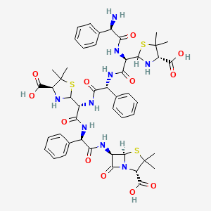 molecular formula C48H57N9O12S3 B605497 Ampicillin Trimer Trisodium Salt CAS No. 114977-84-3