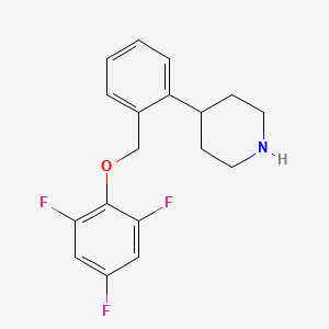 molecular formula C18H18F3NO B605500 Ampreloxetine CAS No. 1227056-84-9