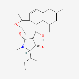molecular formula C26H39NO4 B605518 Antibiotic PF 1052 CAS No. 147317-15-5