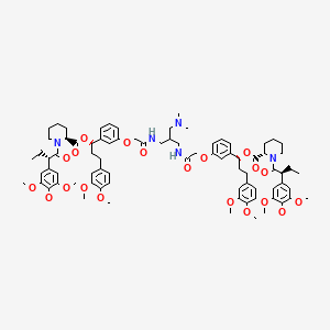 molecular formula C82H107N5O20 B605525 B/B 同源二聚体 CAS No. 195514-80-8