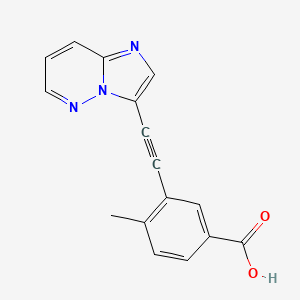 molecular formula C16H11N3O2 B605527 AP24600 CAS No. 1300690-48-5