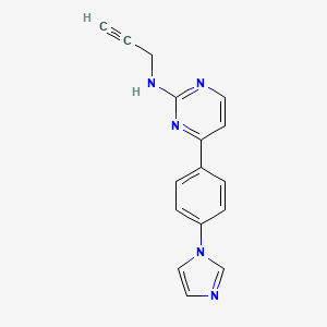 molecular formula C16H13N5 B605530 AP C5 CAS No. 2234272-10-5