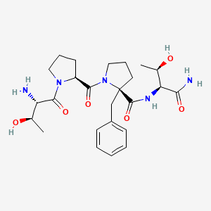 molecular formula C25H37N5O6 B605535 Apimostinel CAS No. 1421866-48-9